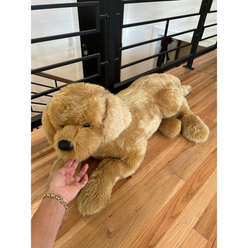 Douglas Giant XL Sherman Cuddle Golden Retriever Plush 44" Gold Realistic #2459
